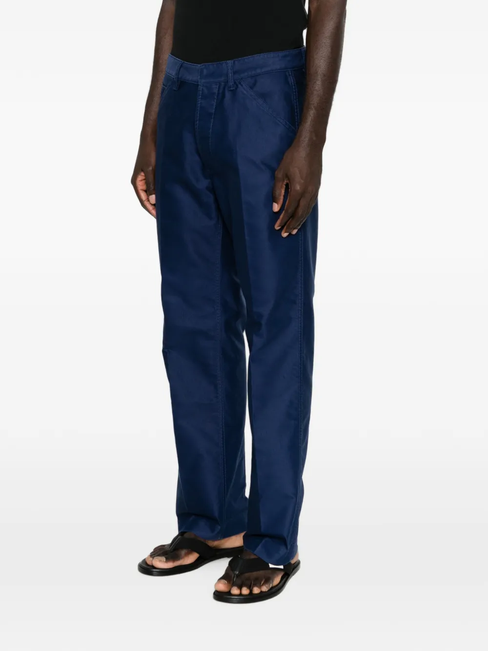 TOM FORD Straight broek Blauw