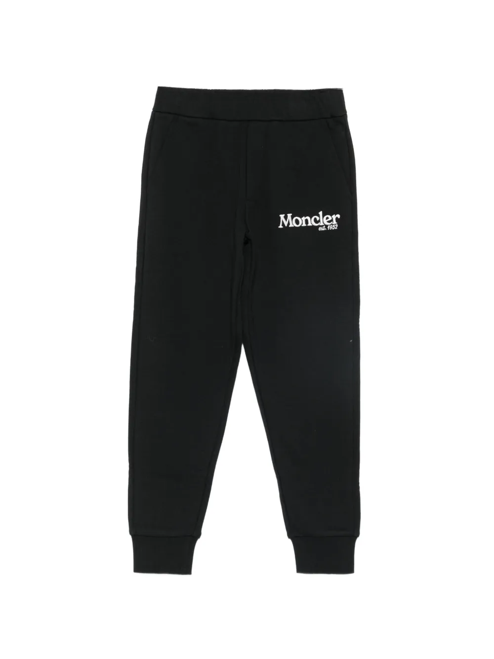 Moncler Enfant logo-embroidered track pants Zwart