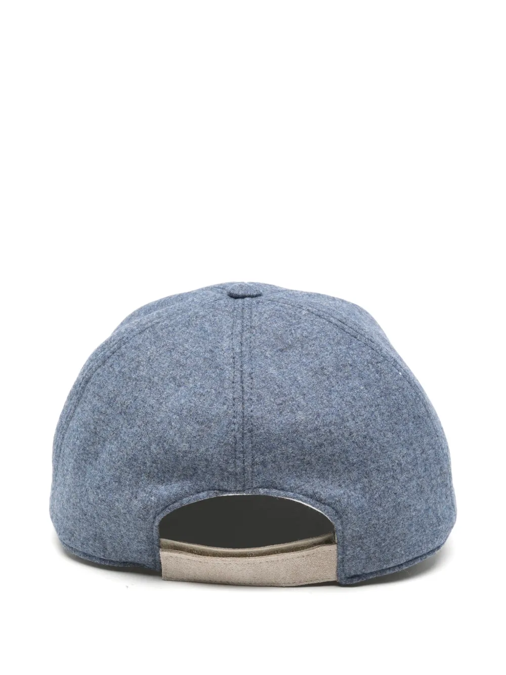 Eleventy panelled curved-peak baseball cap Blauw