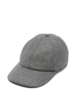 Brunello Cucinelli ロゴ キャップ | グレー | FARFETCH JP