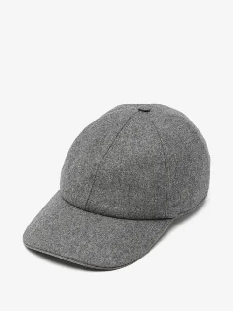 Eleventy casquette en soie à attache scratch