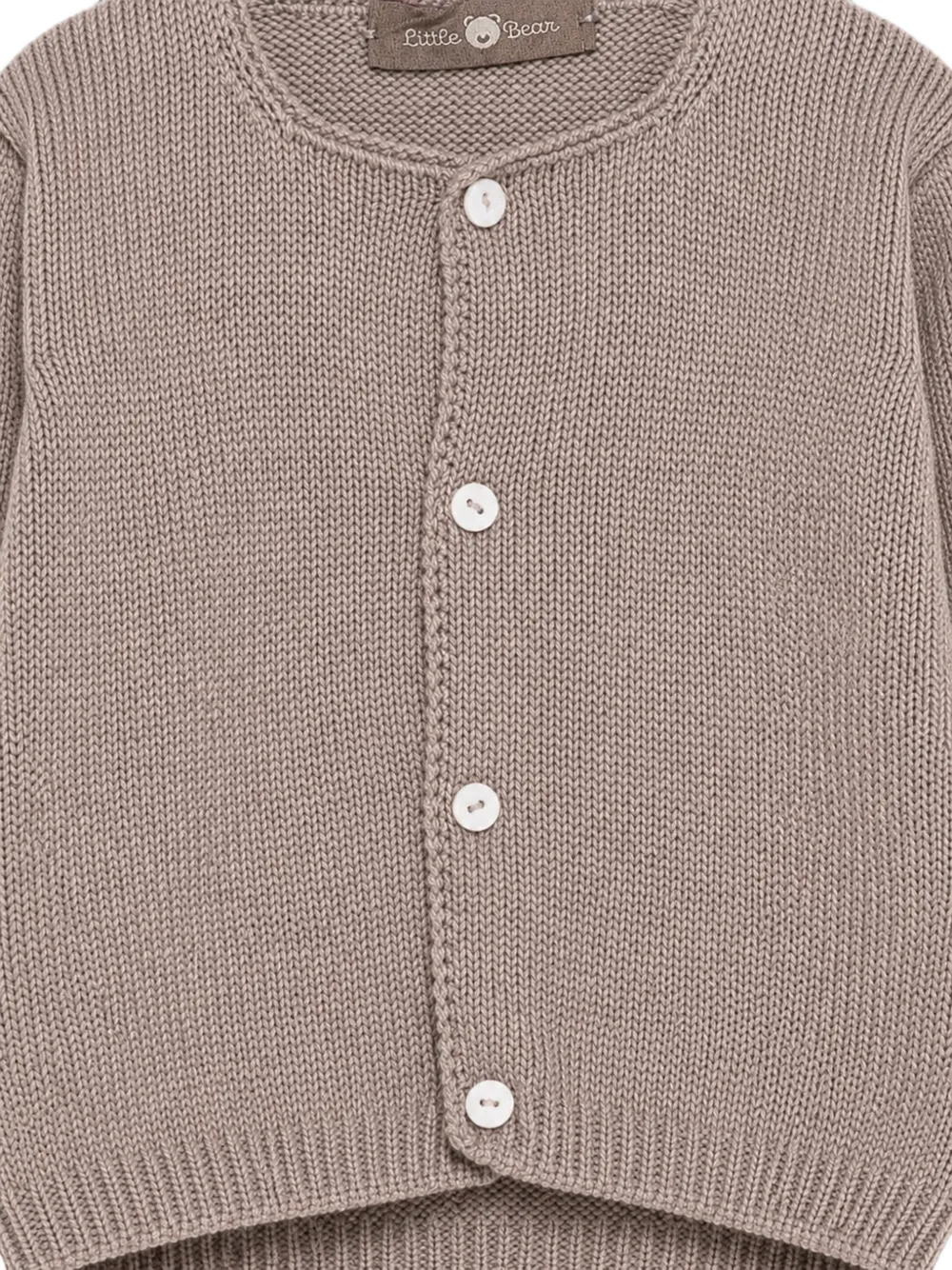Little Bear Gebreid vest Beige