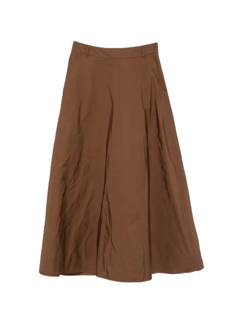 'S Max Mara belt-loops flared maxi skirt