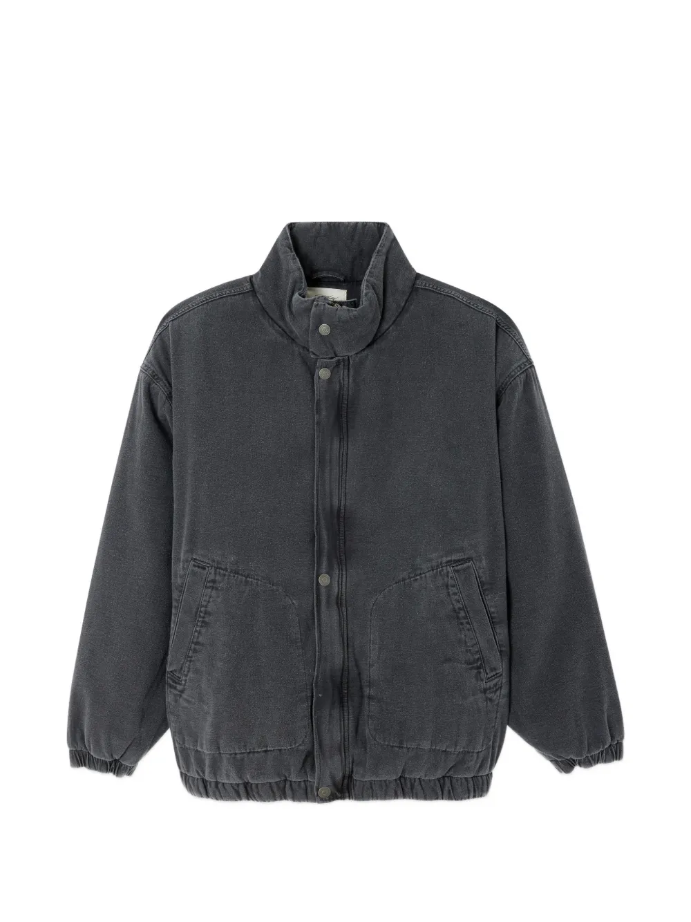 American Vintage Jazy Bomberjacke im Oversized-Look - Schwarz