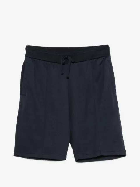 Paul & Shark drawstring-fastening track shorts