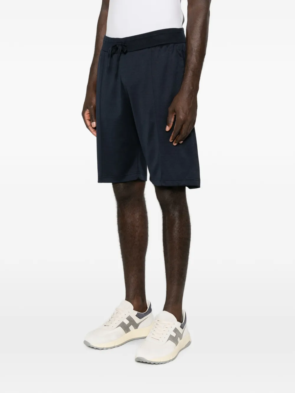 Paul & Shark Trainingsshorts met trekkoord Blauw
