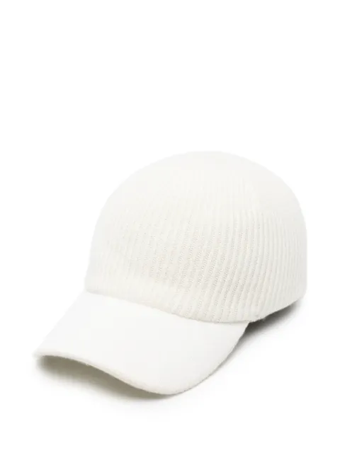 Eleventy ribbed-knit baseball cap
