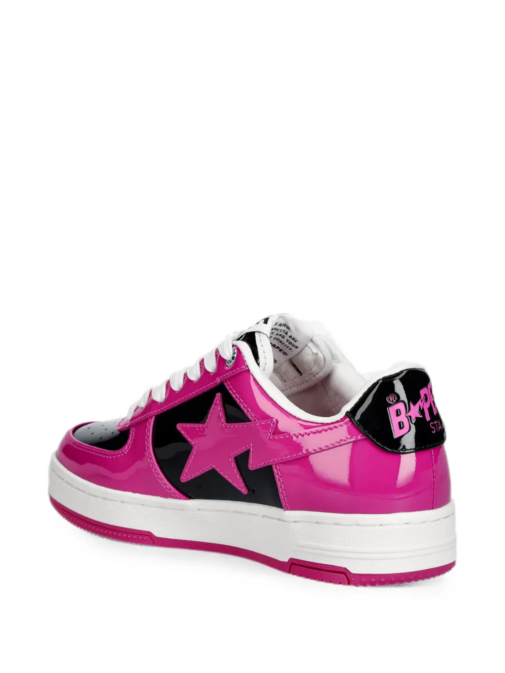 A BATHING APE BAPE STA low-top sneakers Roze