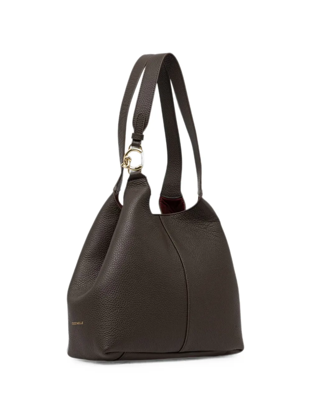 Coccinelle Leren shopper Bruin