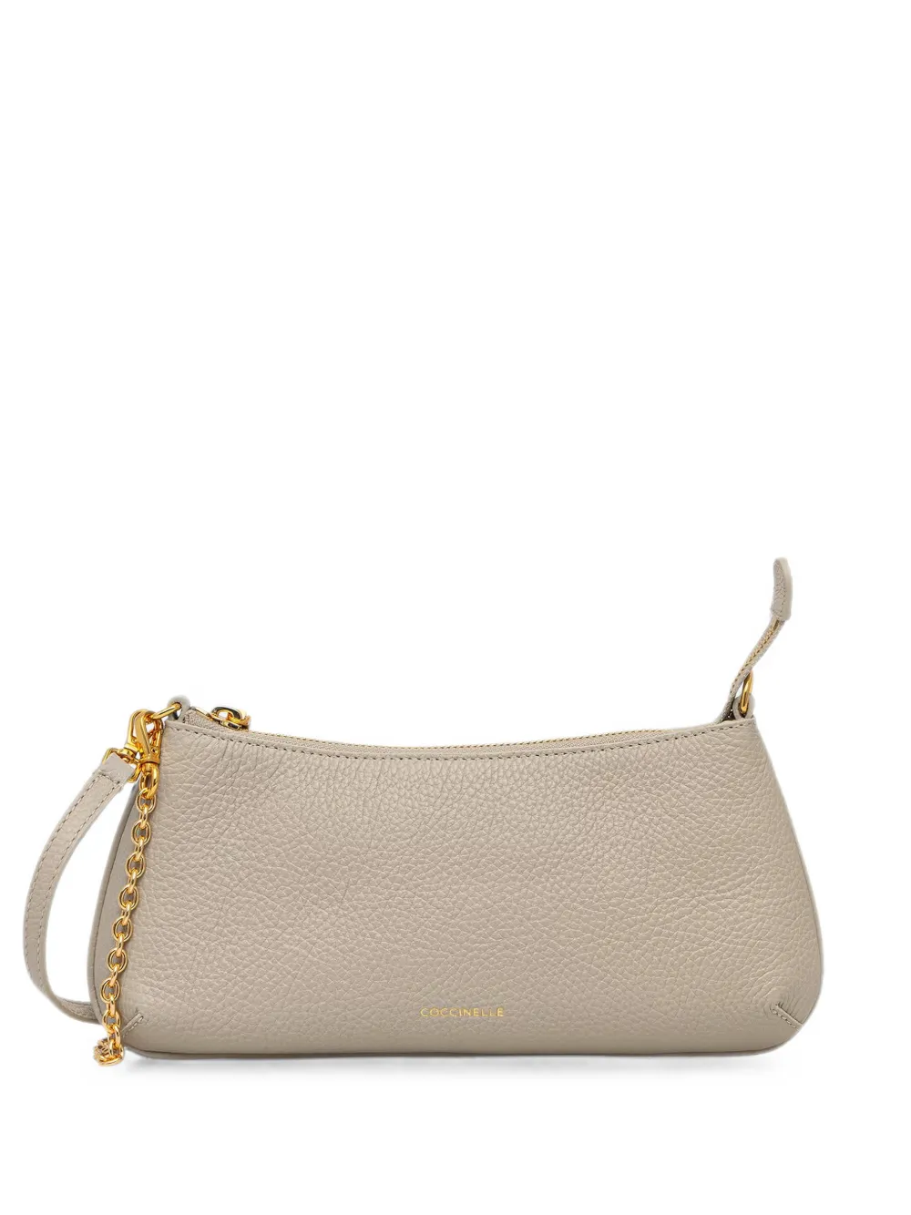 Coccinelle grained leather shoulder bag - Toni neutri