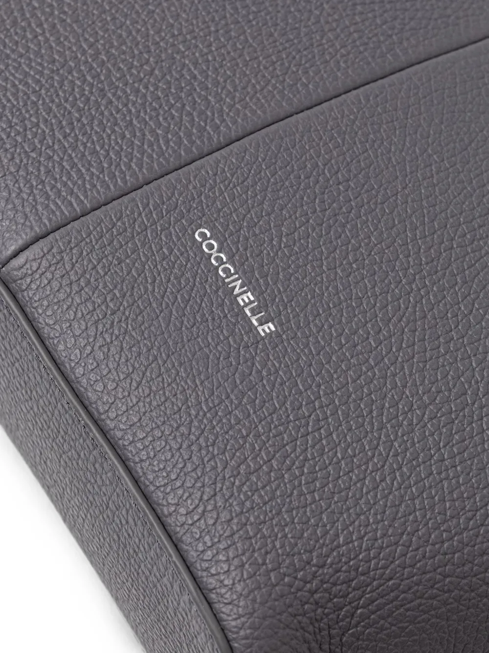 Coccinelle Bewerkte shopper met gespdetail Grijs