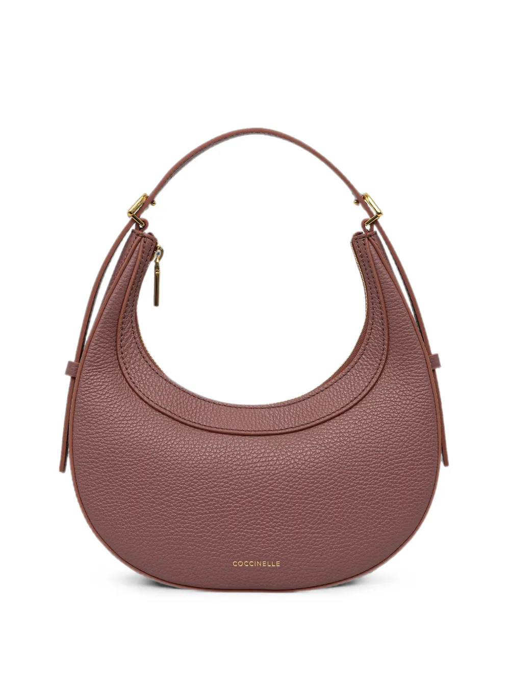 Coccinelle mini Coccinelle Whisper grained leather tote bag - Rosa