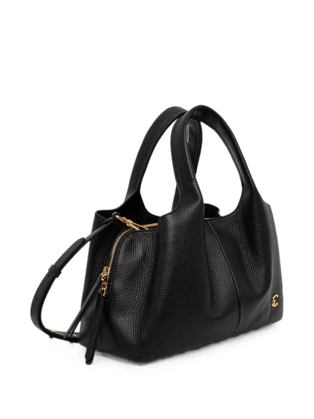 Coccinelle Leren shopper Zwart