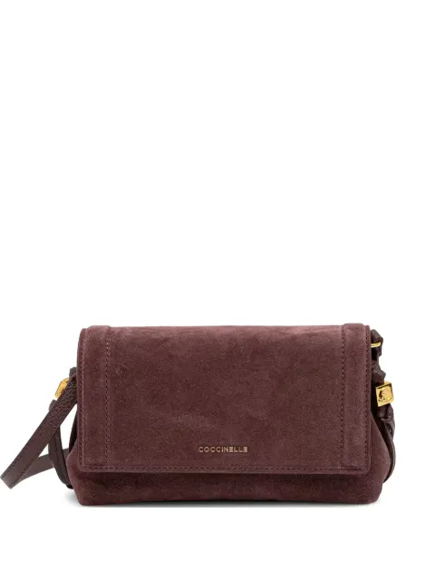 Coccinelle mini Coccinelle Thesssuede leather shoulder bag