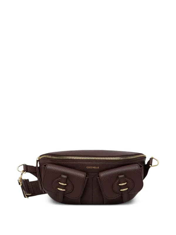 Coccinelle Small Coccinelle Mavery Pocket grained-leather Pocke