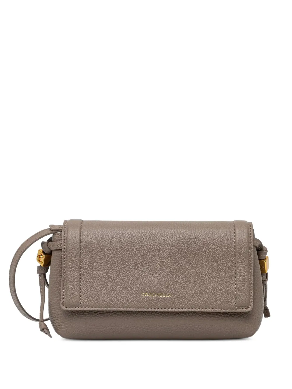 Coccinelle mini Coccinelle Thess grainy leather shoulder bag - Grau
