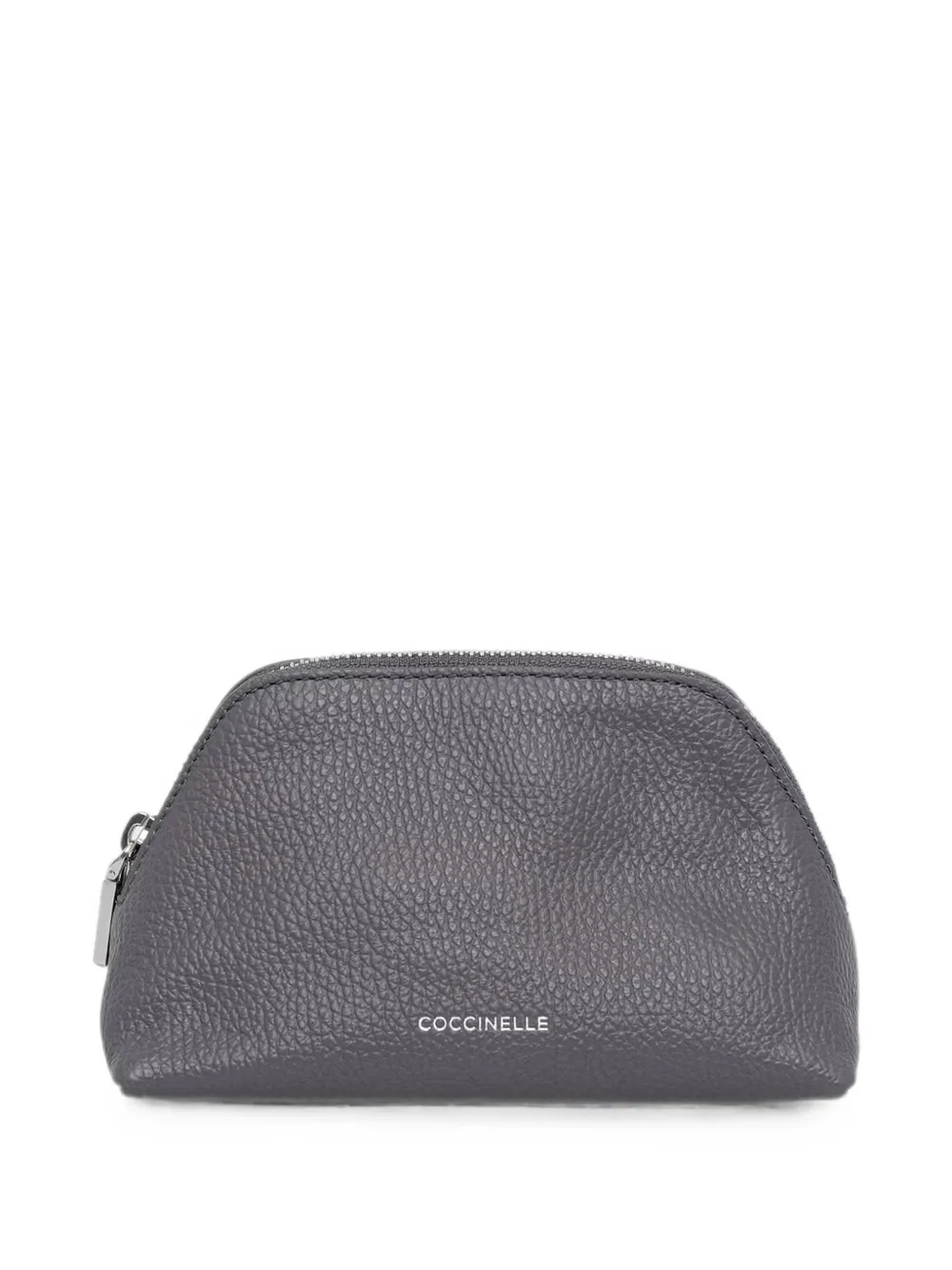 Coccinelle Clutch van bewerkt leer Blauw