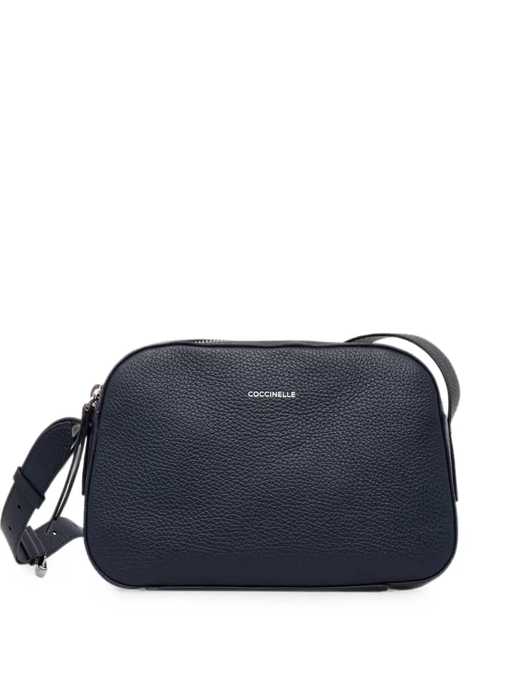 Coccinelle grained-leather shoulder bag - Blue