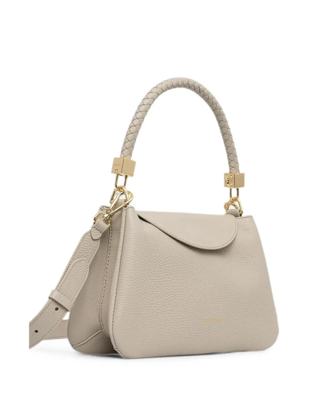 Coccinelle Leren shopper Beige