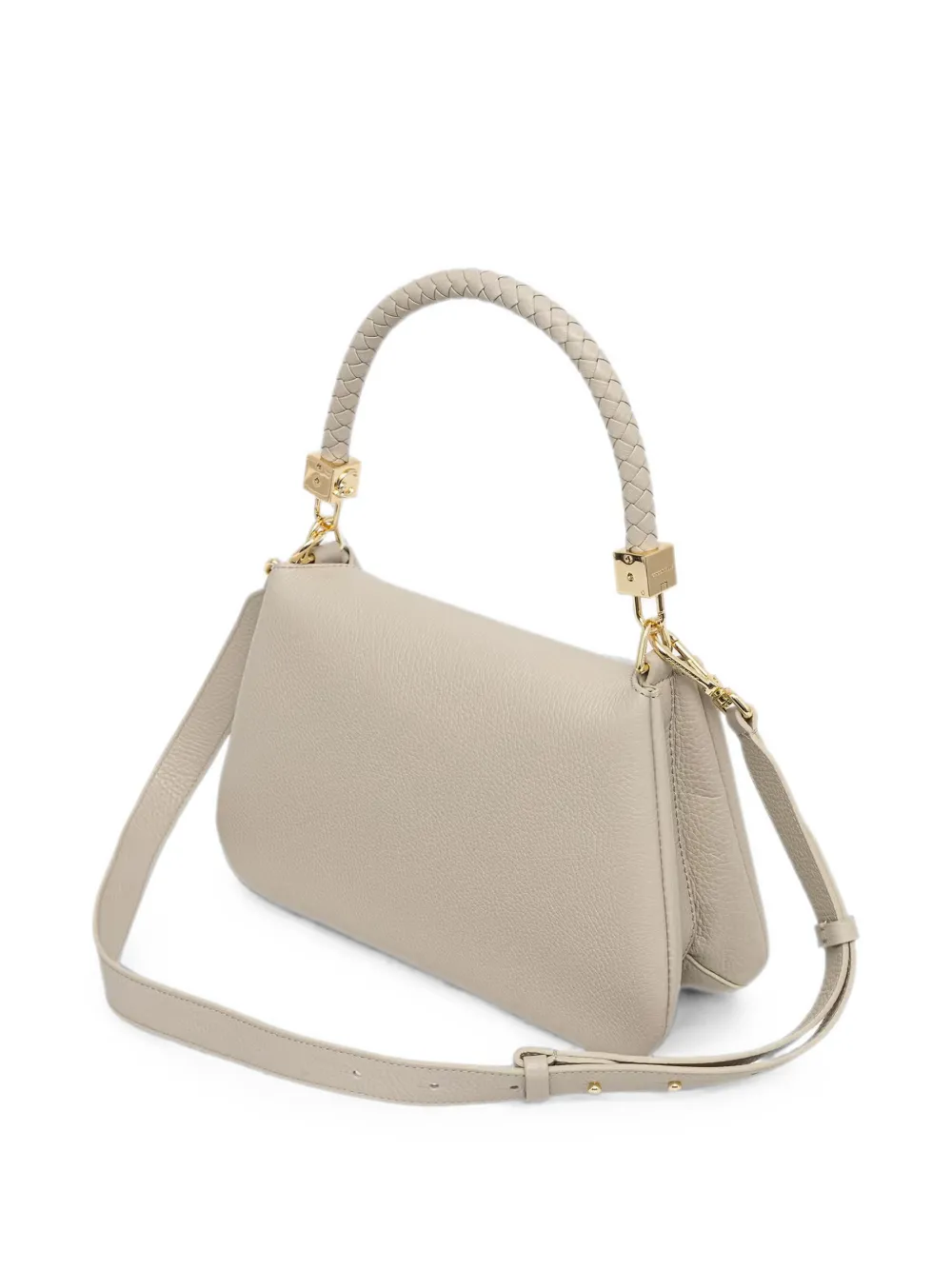 Coccinelle Leren shopper Beige