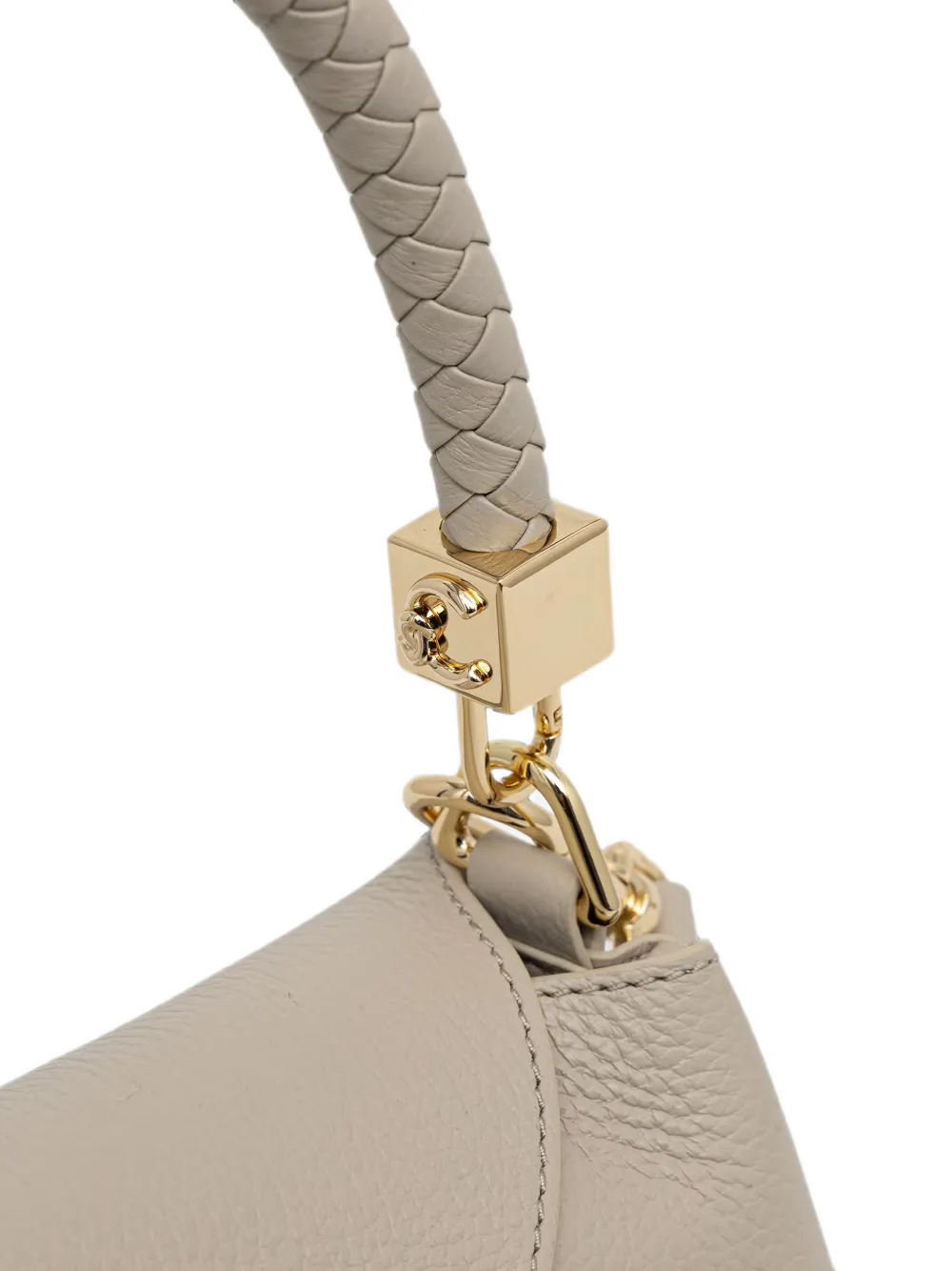 Coccinelle Leren shopper Beige