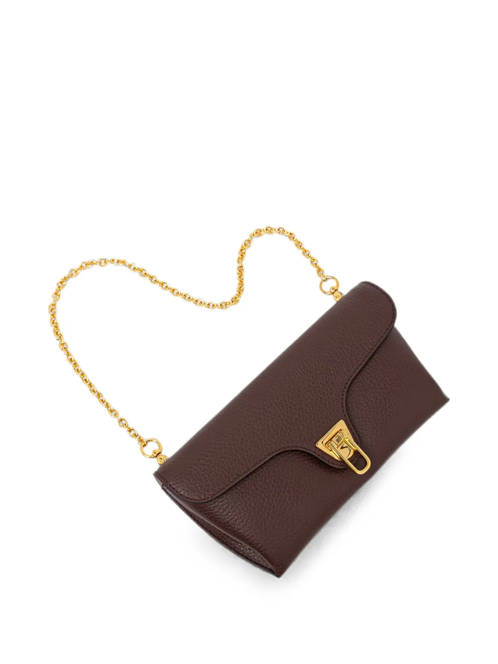 Coccinelle Double Beat leren shopper met voorzak Rood