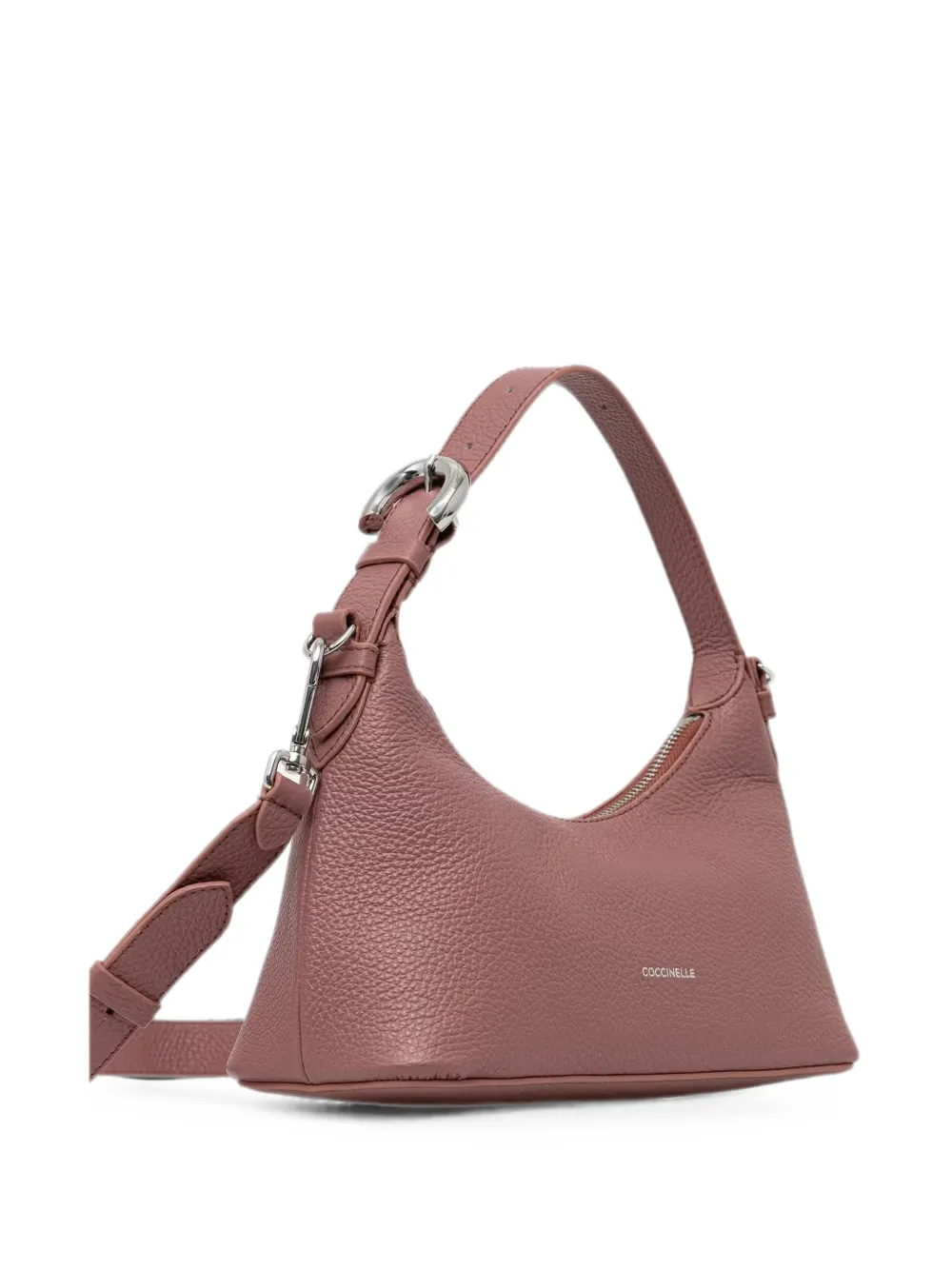 Coccinelle Shopper van bewerkt leer Roze