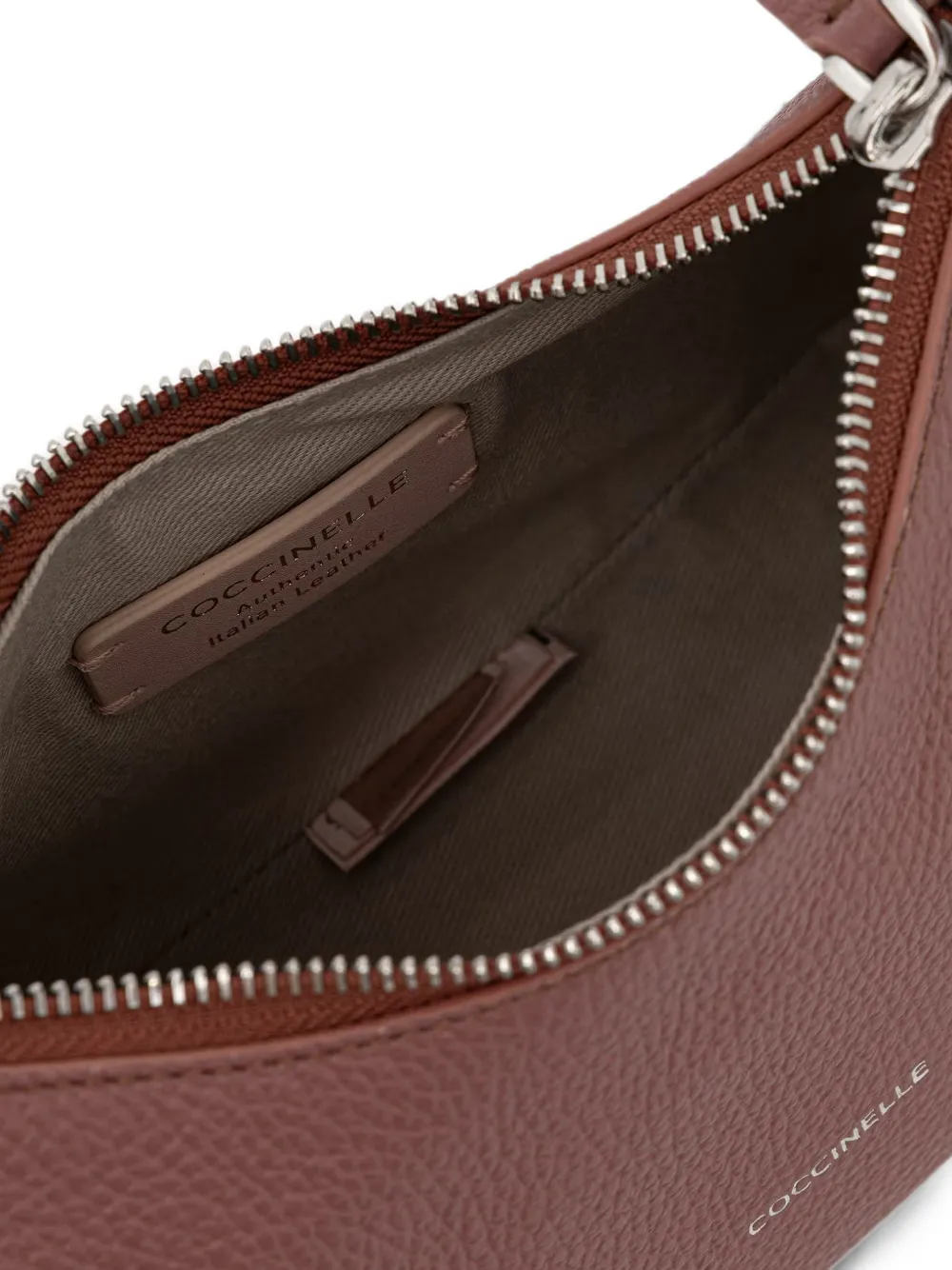 Coccinelle Shopper van bewerkt leer Roze