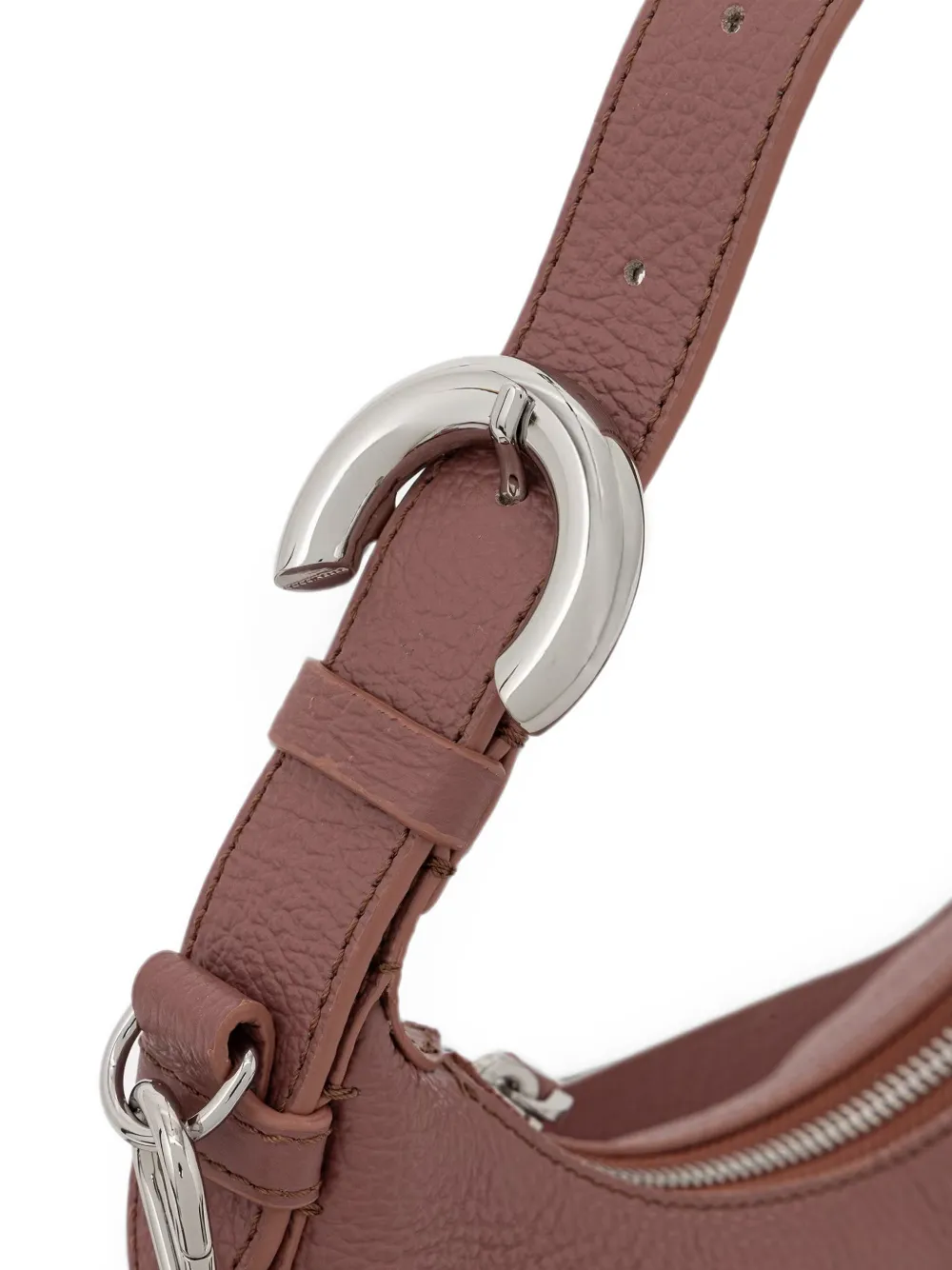 Coccinelle Shopper van bewerkt leer Roze