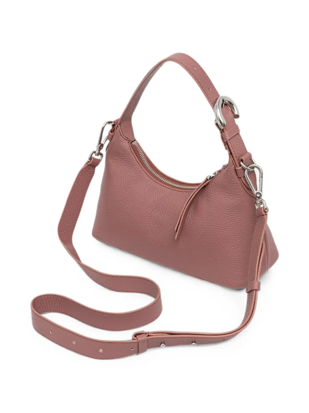 Coccinelle Shopper van bewerkt leer Roze