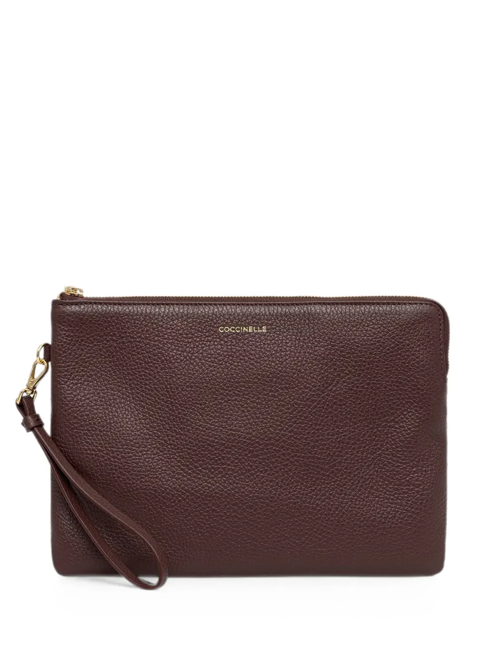 Coccinelle leather clutch bag - Rot
