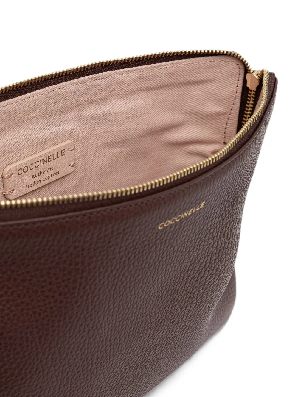 Coccinelle leather clutch bag Rood
