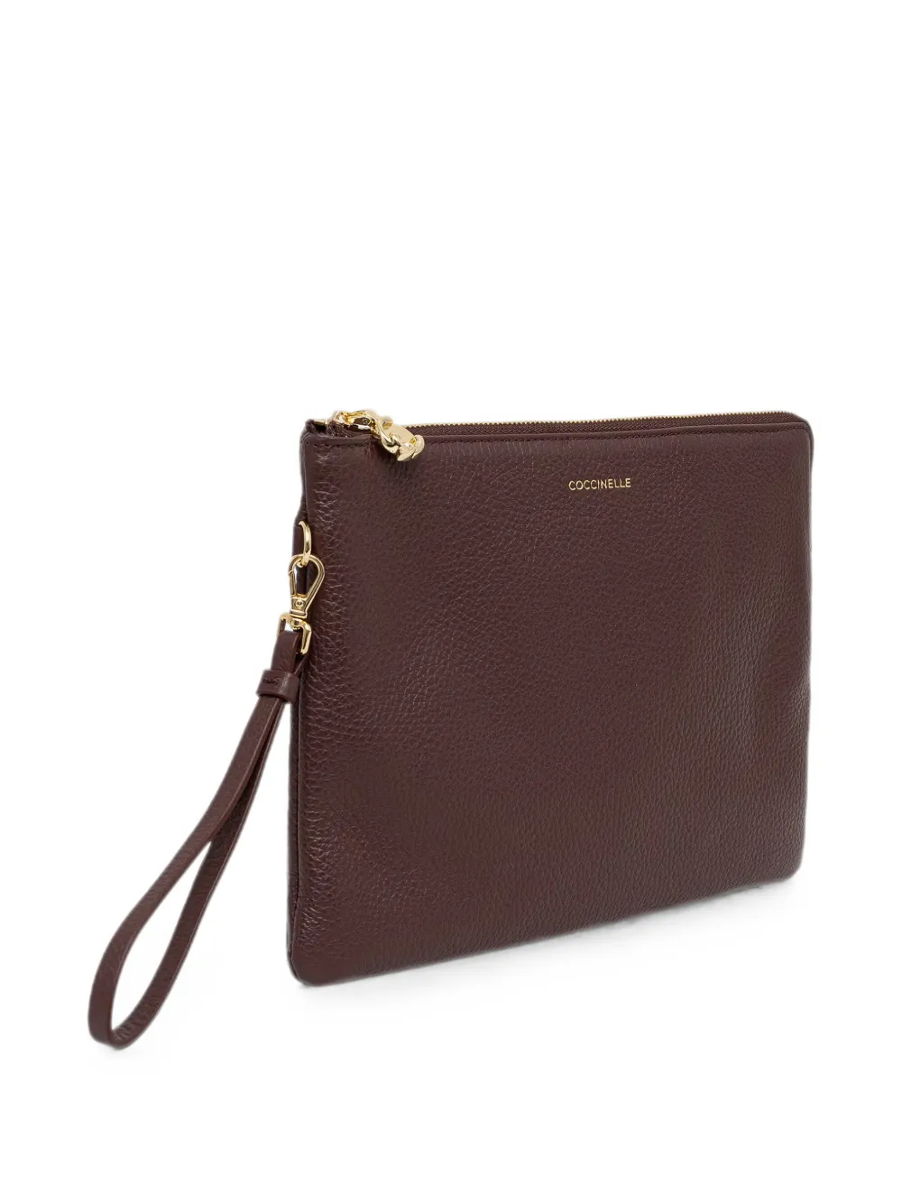 Coccinelle leather clutch bag Rood
