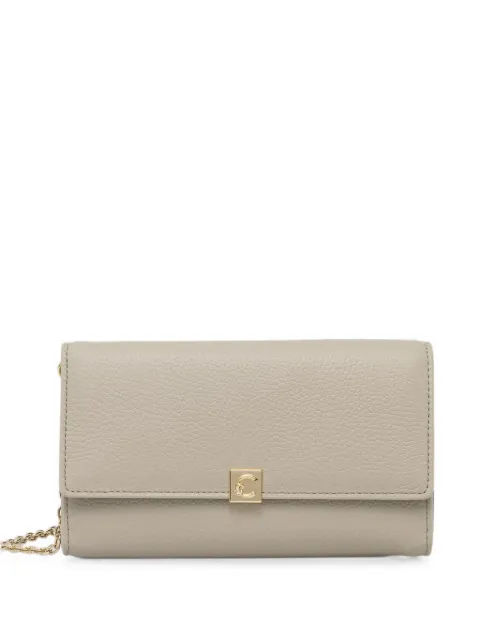 Coccinelle logo-plaque chain-strap wallet