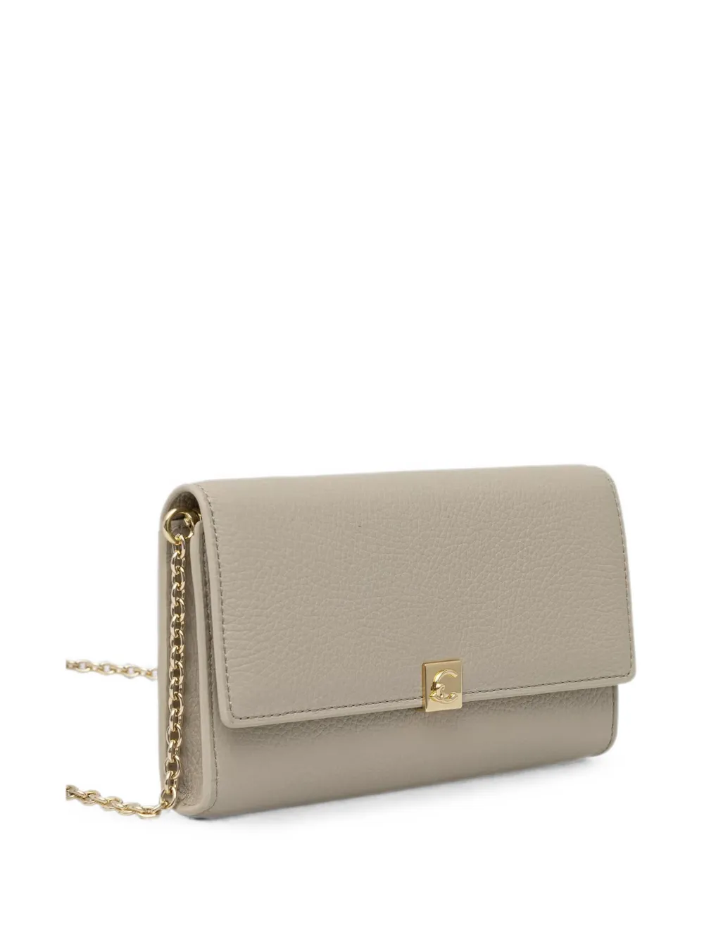 Coccinelle Portemonnee met logoplakkaat Beige