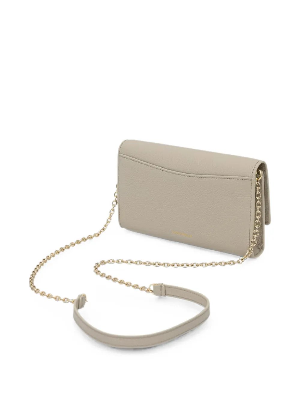 Coccinelle Portemonnee met logoplakkaat Beige