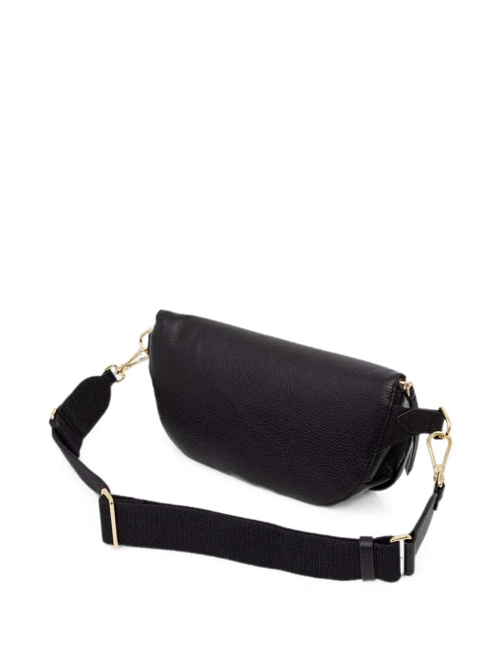 Coccinelle Mavery Pocket leren heuptas Zwart