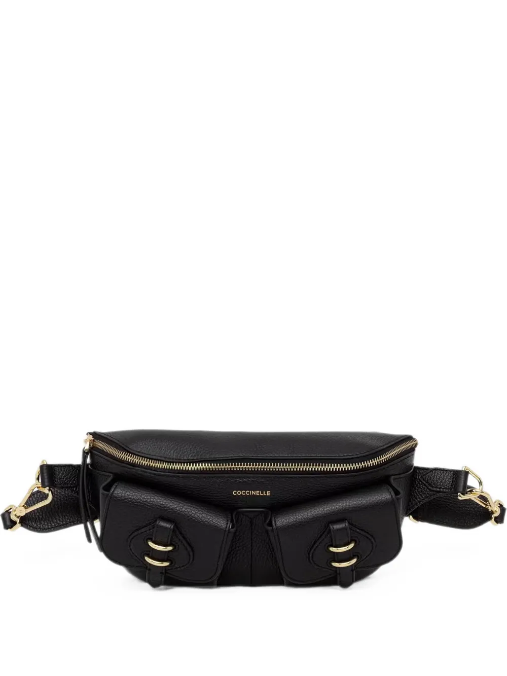 Coccinelle Mavery Pocket Leather Belt Bag