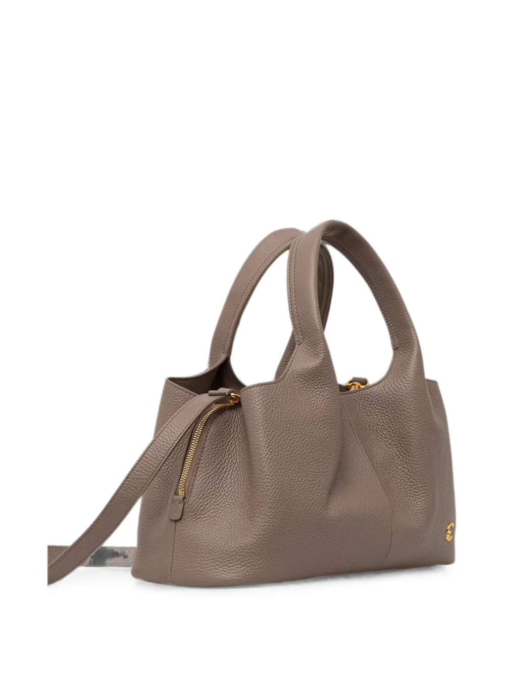 Coccinelle Leren shopper Bruin
