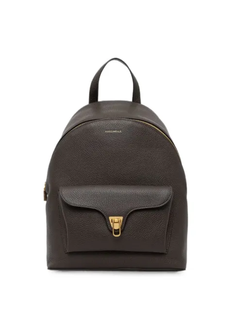 Coccinelle Beat Generation grained leather backpack