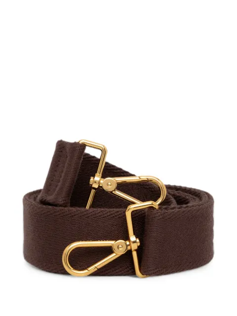 Coccinelle correa de hombro On Tone con logo en jacquard