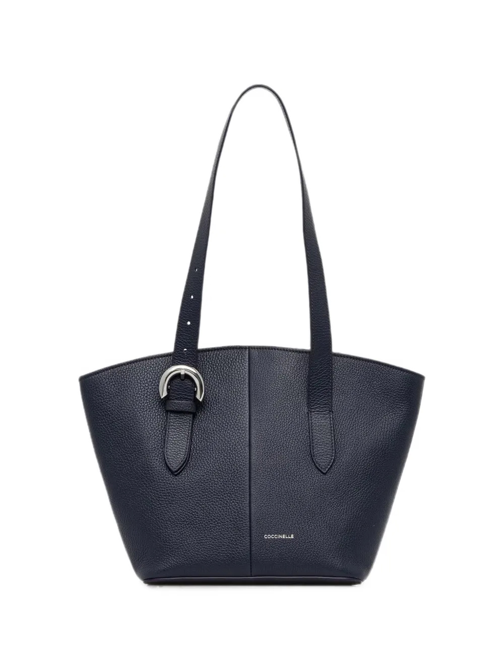 Coccinelle buckle-detail pebbled tote bag · OS