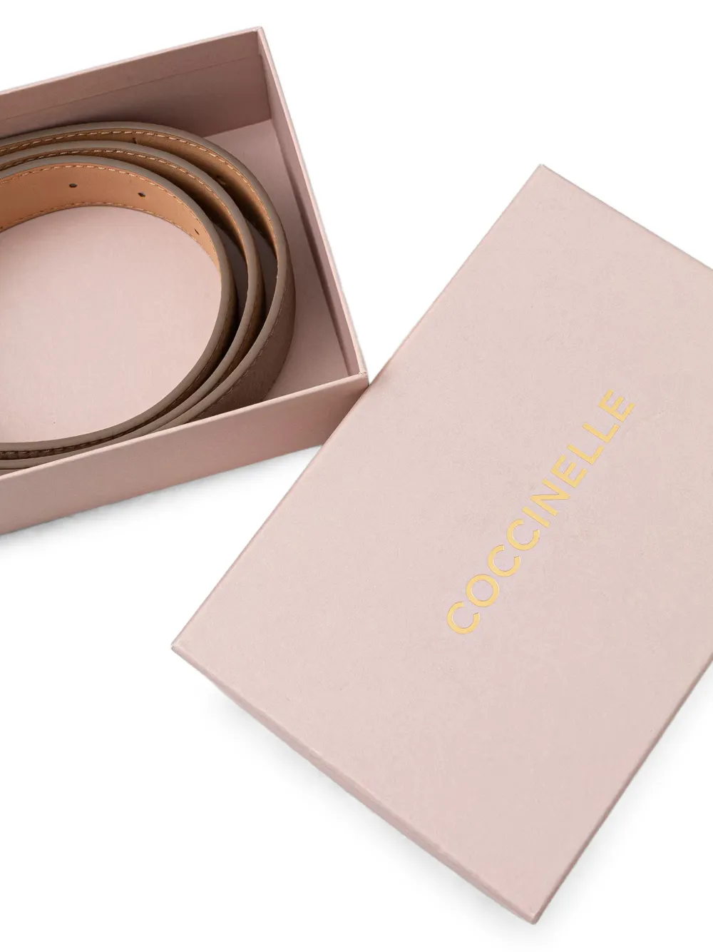 Coccinelle Leren riem Bruin