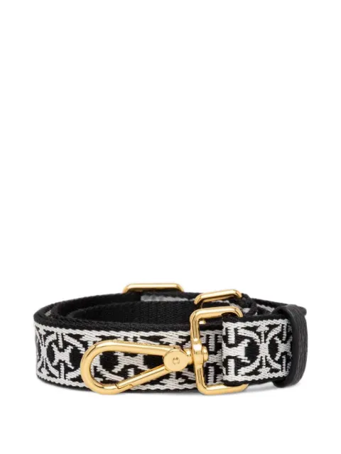 Coccinelle Monogram jacquard shoulder strap