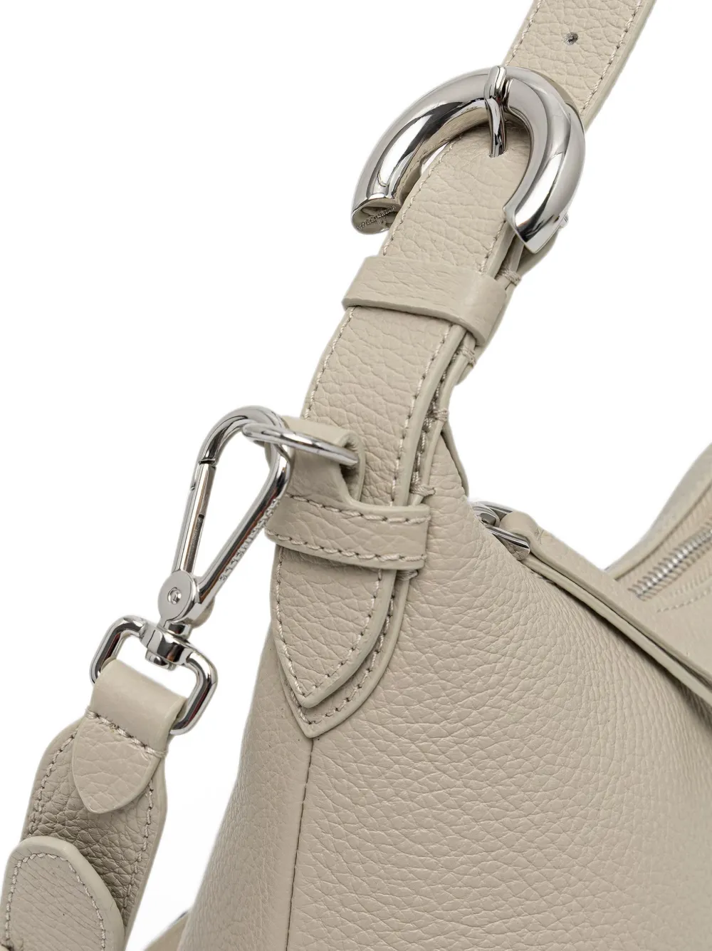Coccinelle Leren schoudertas Beige
