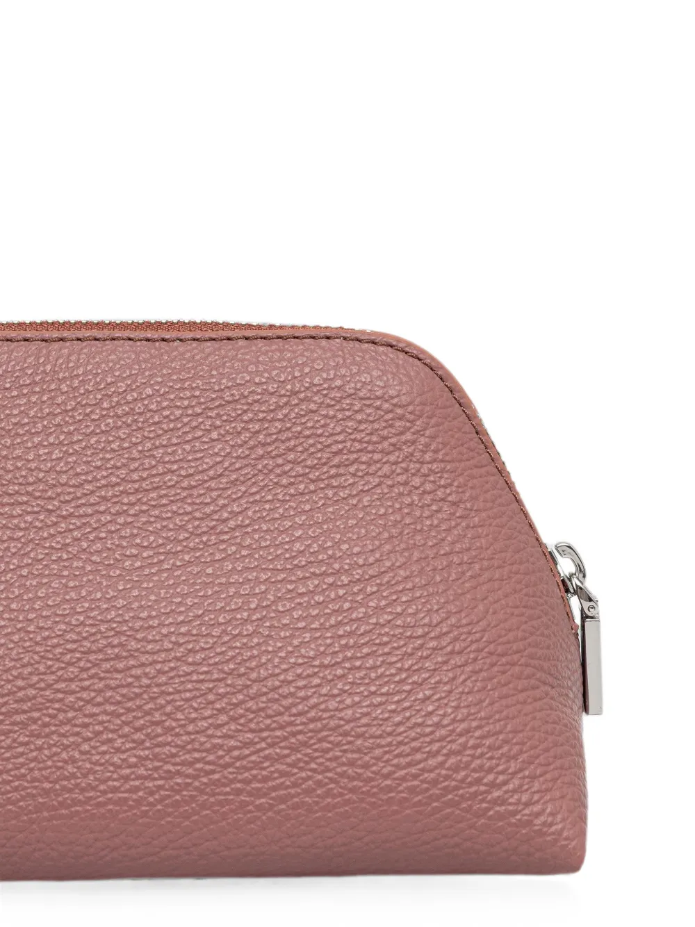 Coccinelle Medium Helga make-up tas van bewerkt leer Roze