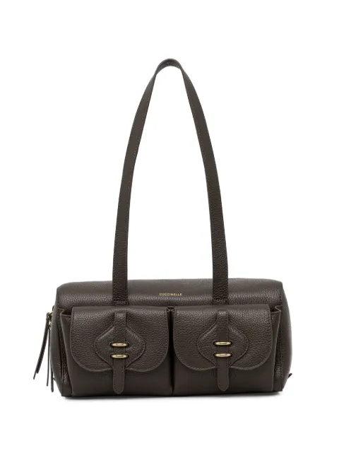 Coccinelle Tote Bag aus gekörntem Leder