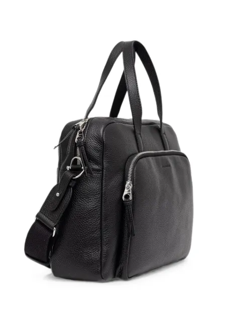 Coccinelle Smart To Go Paki large grained leather luggage bag
