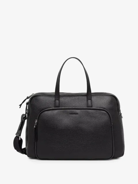 Coccinelle large Paki grained leather luggage bag