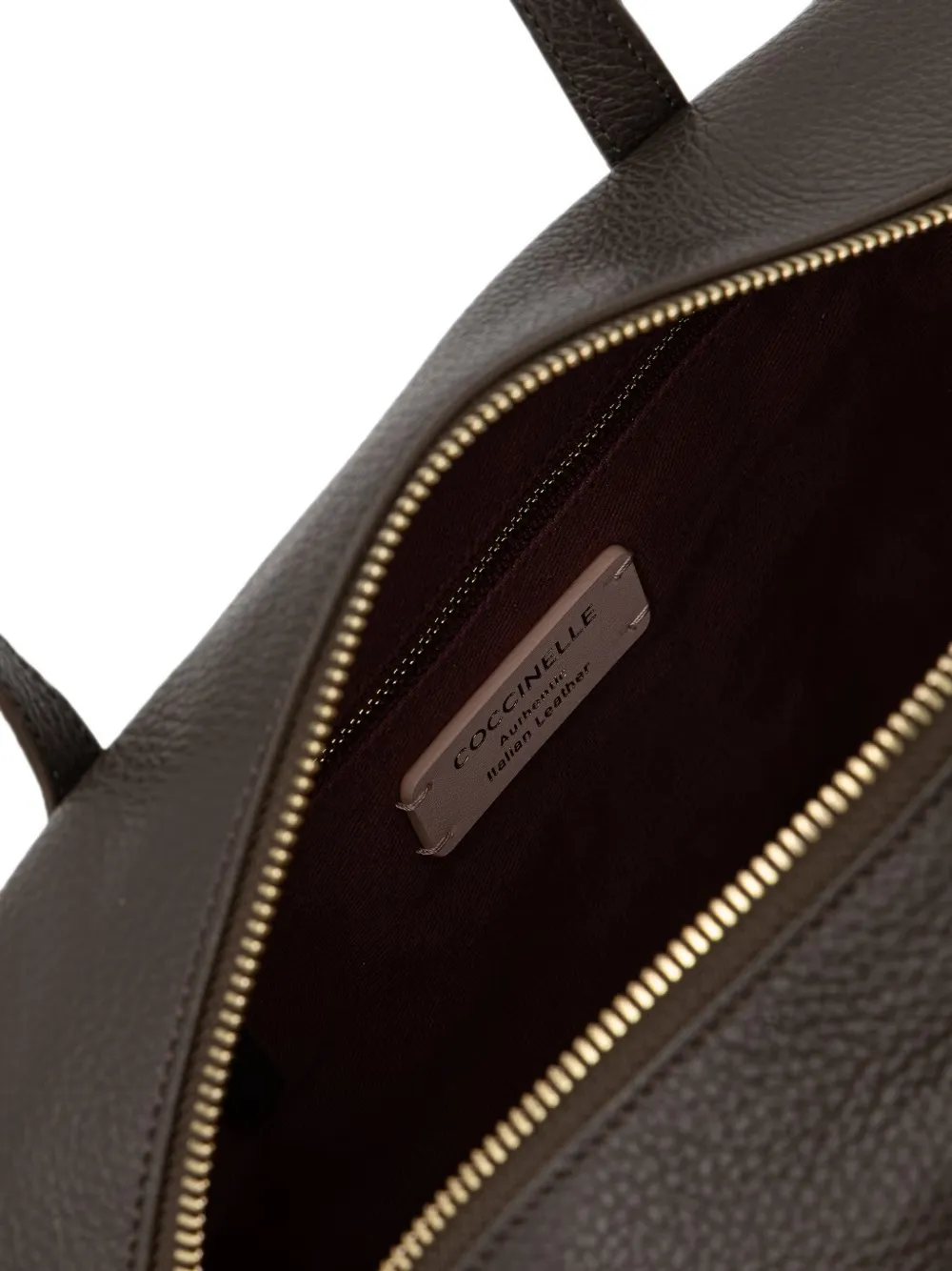 Coccinelle Leren shopper Bruin